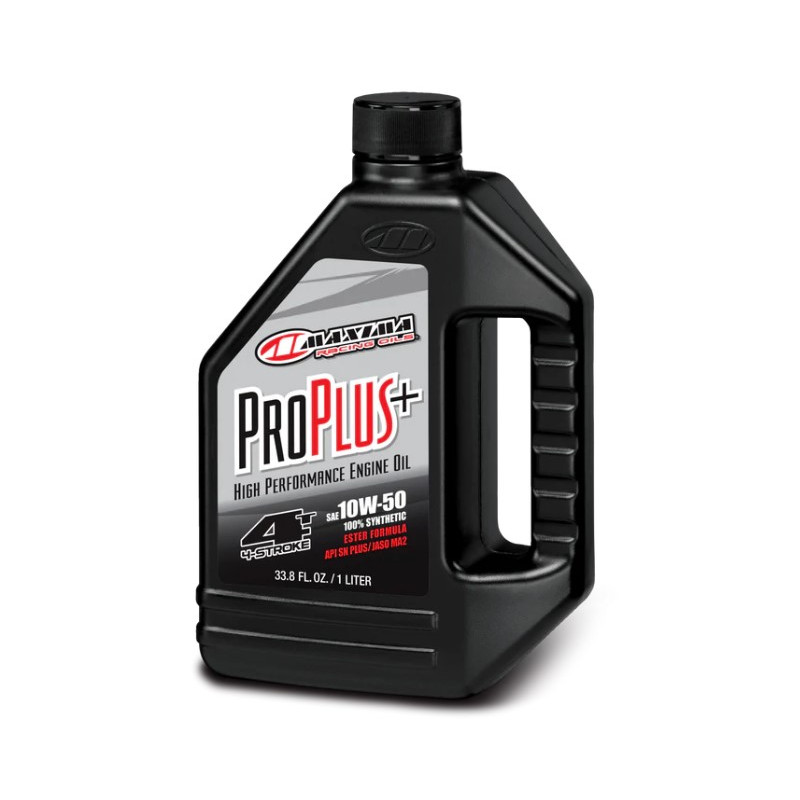 MAXIMA RACING OILS OLEJ SILNIKOWY PRO PLUS+ 10W50 SYNTHETIC 1 LITR (12) (AKC)