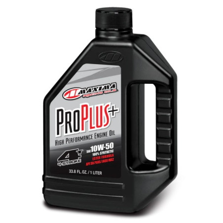 MAXIMA RACING OILS OLEJ SILNIKOWY PRO PLUS+ 10W50 SYNTHETIC 1 LITR (12) (AKC)