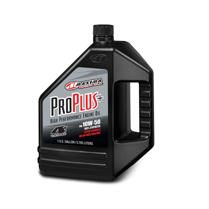 MAXIMA RACING OILS OLEJ SILNIKOWY PRO PLUS+ 10W50 SYNTHETIC 3.785 LITRY (4) (AKC)