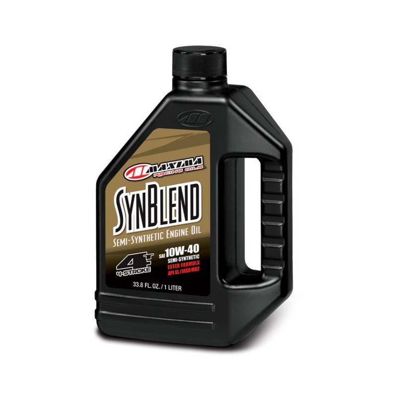 MAXIMA RACING OILS OLEJ SILNIKOWY PÓŁSYNTETYCZNY SYN BLEND ESTER 10W40 1 LITR (12) (AKC)