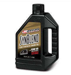 MAXIMA RACING OILS OLEJ SILNIKOWY PÓŁSYNTETYCZNY SYN BLEND ESTER 15W50 1 LITR (12) (AKC)
