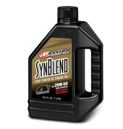MAXIMA RACING OILS OLEJ SILNIKOWY PÓŁSYNTETYCZNY SYN BLEND ESTER 20W50 1 LITR (12) (AKC)