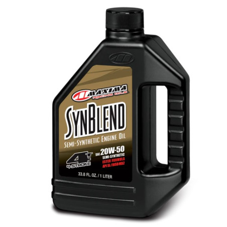 MAXIMA RACING OILS OLEJ SILNIKOWY PÓŁSYNTETYCZNY SYN BLEND ESTER 20W50 1 LITR (12) (AKC)