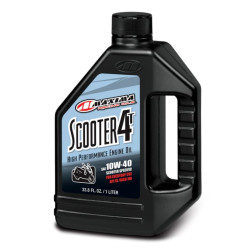 MAXIMA RACING OILS OLEJ SILNIKOWY MINERALNY SCOOTER 4T 10W40 1 LITR (12) (AKC)