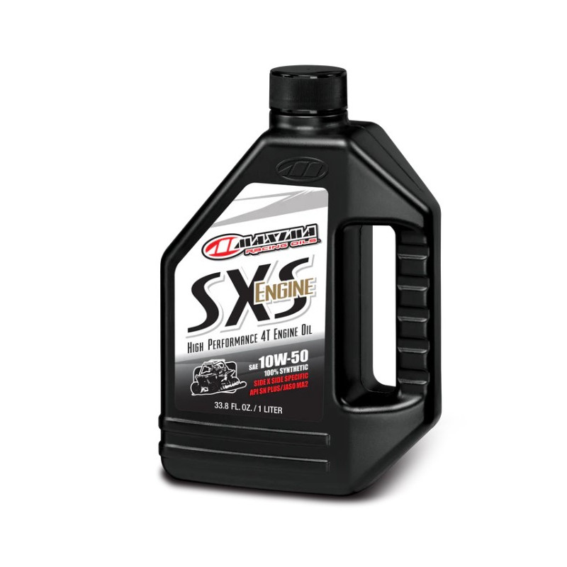 MAXIMA RACING OILS OLEJ SILNIKOWY SYNTETYCZNY SXS ENGINE FULL SYNTHETIC 10W50 1 LITR (12) (AKC)