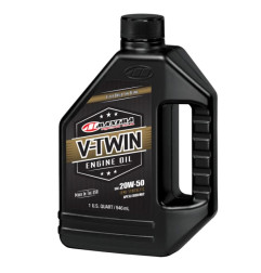 MAXIMA RACING OILS OLEJ SILNIKOWY SYNTETYCZNY V-TWIN FULL SYNTHETIC 20W50 AKC (LITER/12)