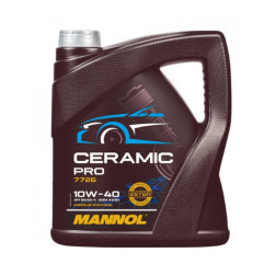 MANNOL OLEJ SILNIKOWY SYNTETYCZNY SAMOCHODOWY CERAMIC 10W40 5L