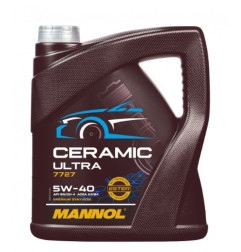 MANNOL OLEJ SILNIKOWY SAMOCHODOWY 5W40 CERAMIC ULTRA 5L
