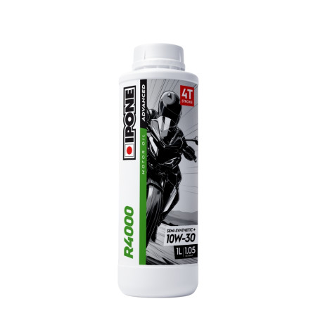 IPONE R4000 10W30 OLEJ SILNIKOWY SEMISYNTETYK PLUS 1L (ESTER, MA2) (AKC) (15) ZASTĘPUJE 800024