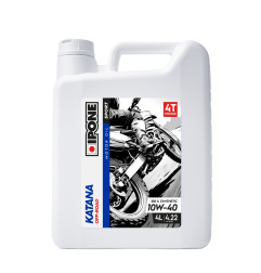IPONE KATANA OFF ROAD 10W40 OLEJ SILNIKOWY 100% SYNTETYK 4L (ESTER, MA2) (AKC) (6) ZASTĘPUJE 800368