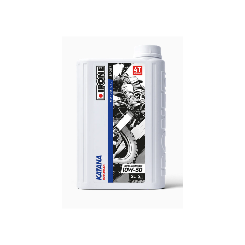 IPONE KATANA OFF ROAD 10W50 OLEJ SILNIKOWY 100% SYNTETYK 2L (ESTER, MA2) (AKC) (8) ZASTĘPUJE 800365
