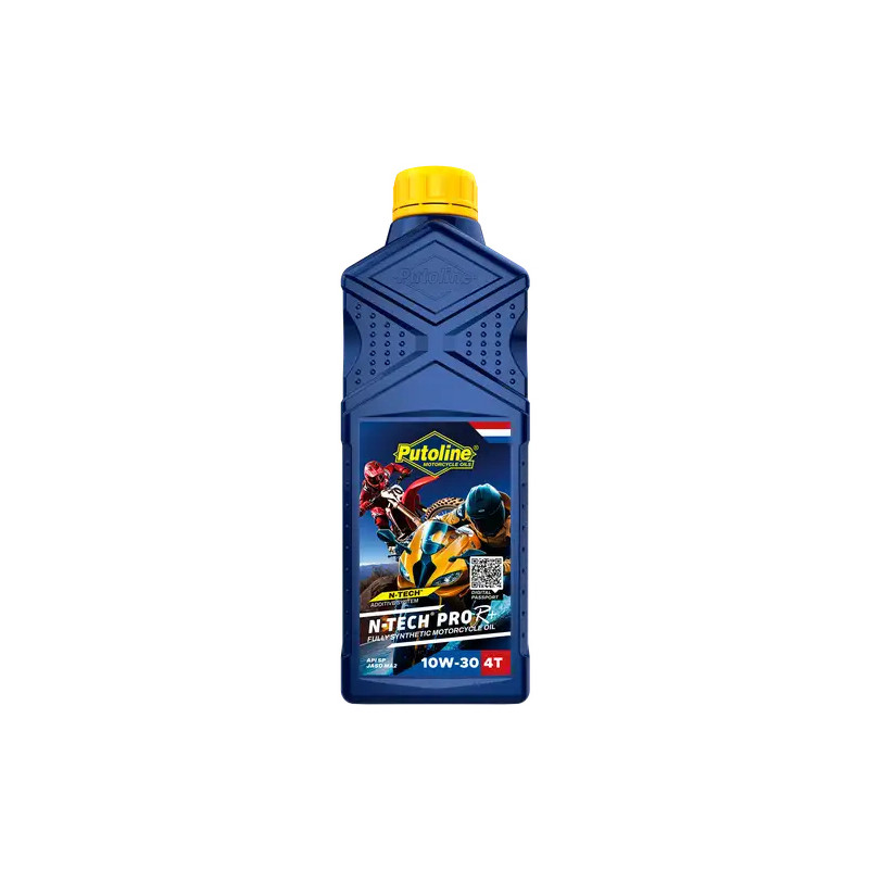 PUTOLINE OLEJ SILNIKOWY 4T 100% SYNTETYK N-TECH® PRO R+ 10W30 1L (AKC)