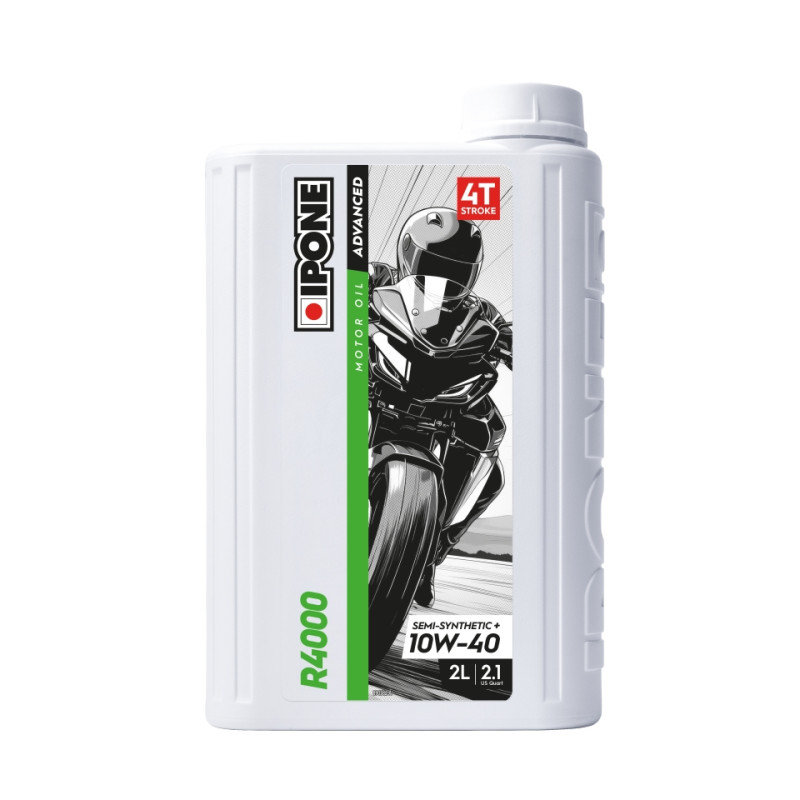 IPONE R4000 10W40 OLEJ SILNIKOWY SEMISYNTETYK PLUS 2L (ESTER, MA2) (AKC) (15) ZASTĘPUJE 800029