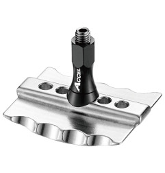 ACCEL TRZYMAK OPONY 2,50 ALUMINIOWY Z NAKRĘTKĄ ALU (WZMACNIANY)