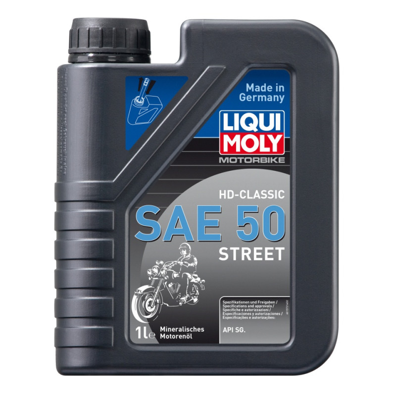 LIQUI MOLY OLEJ SILNIKOWY MINERALNY HD-CLASSIC SAE 50 4T 1L (6)