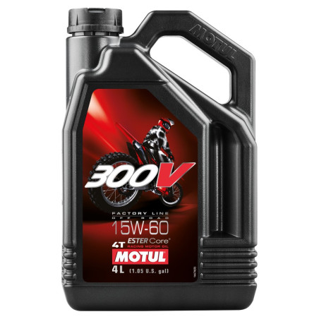 MOTUL OLEJ SILNIKOWY 300V 4T FL OFF ROAD 15W60 4L (SYNTETYCZNY)