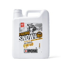 IPONE SNOW RACING 4T 0W40 OLEJ DO SKUTERÓW ŚNIEŻNYCH 100% SYNTETYK 4L (-45ST.C) (AKC) (6)