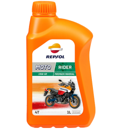 REPSOL OLEJ SILNIKOWY 4T RIDER 15W50 1L MA2 MINERALNY (12) - ZASTĘPUJE RP165M51