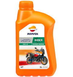 REPSOL OLEJ SILNIKOWY 4T RIDER 10W40 1L MA2 MINERALNY (12) - ZASTĘPUJE RP165N51
