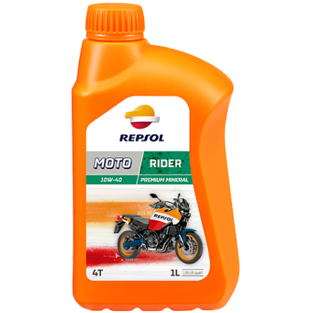 REPSOL OLEJ SILNIKOWY 4T RIDER 10W40 1L MA2 MINERALNY (12) - ZASTĘPUJE RP165N51