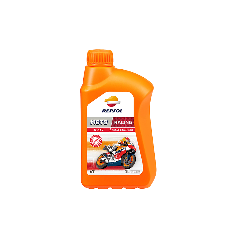 REPSOL OLEJ SILNIKOWY 4T RACING 10W60 1L MA2 SYNTETYCZNY (12) - ZASTĘPUJE RP160G51