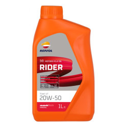 REPSOL OLEJ SILNIKOWY 4T RIDER 20W50 1L MA2 MINERALNY (12) - ZASTĘPUJE RP165Q51