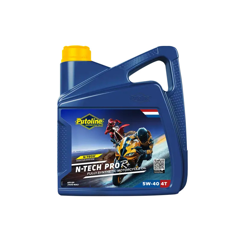 PUTOLINE OLEJ SILNIKOWY 4T 100% SYNTETYK N-TECH® PRO R+ 5W40 4L (AKC)