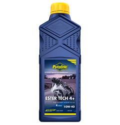 PUTOLINE OLEJ SILNIKOWY 4T ESTER TECH 4+ 10W40 1L (OFF ROAD) (AKC)