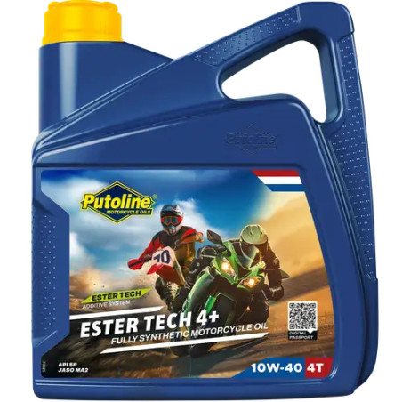 PUTOLINE OLEJ SILNIKOWY 4T ESTER TECH 4+ 10W40 4L (OFF ROAD) (AKC)