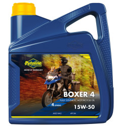 PUTOLINE OLEJ SILNIKOWY 4T 100% SYNTETYK BOXER 4 15W50 4L (AKC)
