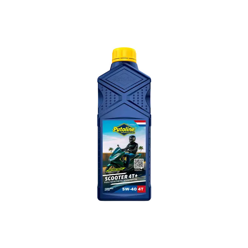 PUTOLINE OLEJ SILNIKOWY 4T ESTER TECH SCOOTER 4+ 5W40 1L (AKC)
