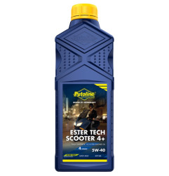 PUTOLINE OLEJ SILNIKOWY 4T ESTER TECH SCOOTER 4+ 5W40 1L (AKC)