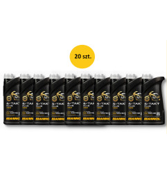 MANNOL OLEJ SILNIKOWY 4T PLUS 10W40 1L (API SL, JASO MA/MA2) SEMISYNTETYK (7202) (20) - KARTON 20 SZTUK (PAKIET)