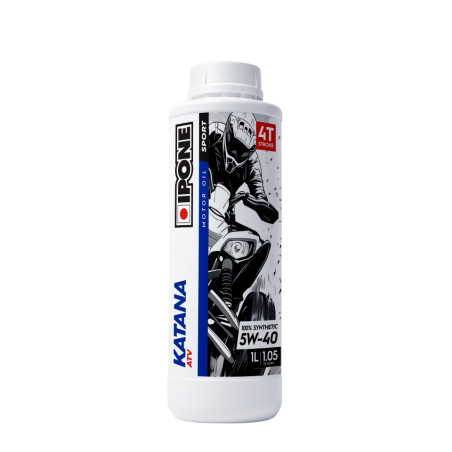 IPONE KATANA ATV 5W40 OLEJ SILNIKOWY 100% SYNTETYK 1L (ESTER, MA2) (AKC) (15) ZASTĘPUJE 800163