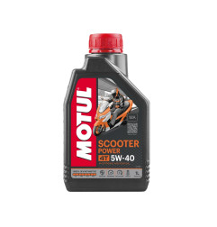 MOTUL OLEJ SILNIKOWY SCOOTER POWER 4T 5W40 1L (100% SYNTETYK)