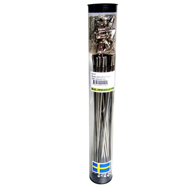 CC SZPRYCHY KPL. 17" PRZÓD HONDA CR 80 R '86-'95 (10G/250-28) (OEM: 448A0-GC4-602 ; 44610-GS2-405) (50-872) (CC PRODUCTS)
