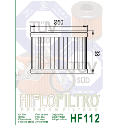 HIFLO FILTR OLEJU HF 112 GAS GAS, HONDA, KAWASAKI, POLARIS, SUZUKI (50)