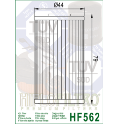 HIFLO FILTR OLEJU HF 562 KYMCO 125/150/200 (50)