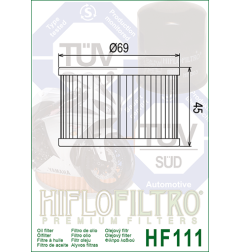 HIFLO FILTR OLEJU HF 111 HONDA CX 500/ TRX 400-680 (50)