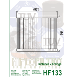HIFLO FILTR OLEJU HF 133 SUZUKI GS/GSX (PAPIEROWY) (50)