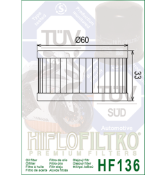 HIFLO FILTR OLEJU HF 136 BETAMOTOR, SUZUKI DR 350/ GZ 250 (50)