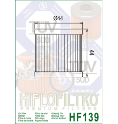 HIFLO FILTR OLEJU HF 139 DRZ 400/ LTZ 400/LTR450 (50)