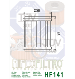 HIFLO FILTR OLEJU HF 141 YZF/WRF YZF125R/YP125/WR125R,X/XG250 (50) JUNAK 125 4T