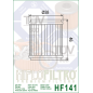 HIFLO FILTR OLEJU HF 141 YZF/WRF YZF125R/YP125/WR125R,X/XG250 (50) JUNAK 125 4T