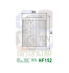 HIFLO FILTR OLEJU HF 152 RSV 1000/ BOMBARDIER/ CAN-AM (50)