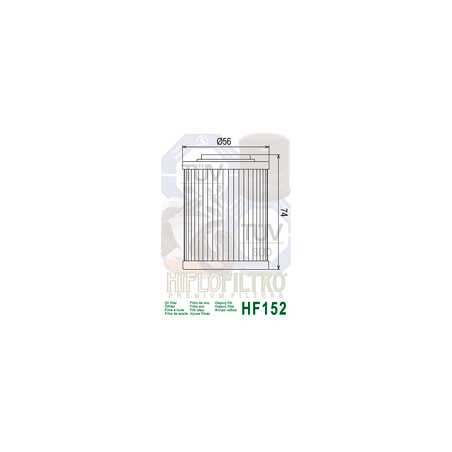 HIFLO FILTR OLEJU HF 152 RSV 1000/ BOMBARDIER/ CAN-AM (50)