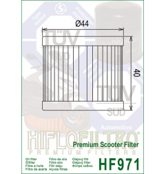 HIFLO FILTR OLEJU HF 971 SUZUKI BURGMAN 125/150/200/400 (50)