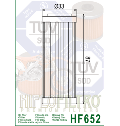 HIFLO FILTR OLEJU HF 652 KTM EXC SXF 350/ 400/ 450/ 503/ 530 (50)