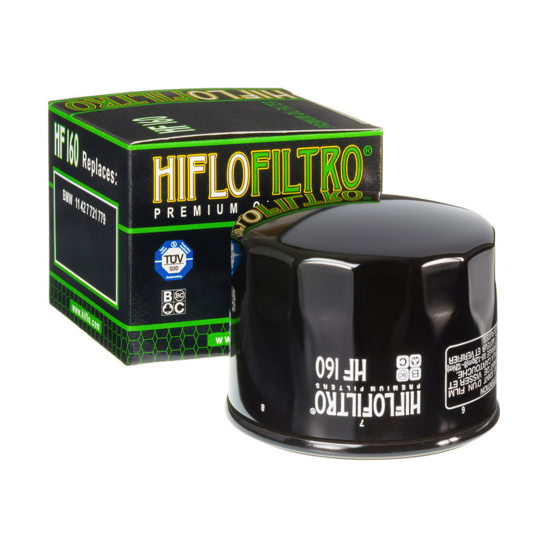 HIFLO FILTR OLEJU HF 160 BMW K1200/1300, S1000RR, F 650/700/800 GS 07-16 (50)