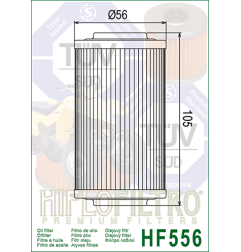 HIFLO FILTR OLEJU HF 556 BOMBARDIER/ SEE DOO (50)